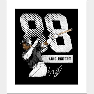 luis robert grunge Posters and Art